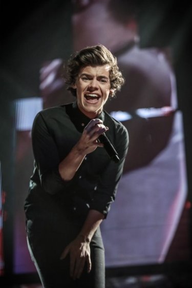 One Direction:This is Us, Harry Styles in una scena