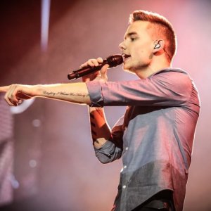 One Direction: This is Us, Liam Payne in una scena musicale del film