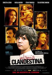 Infanzia clandestina:la locandina italiana