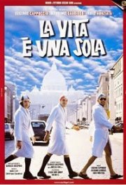 La vita è una sola: la locandina del film