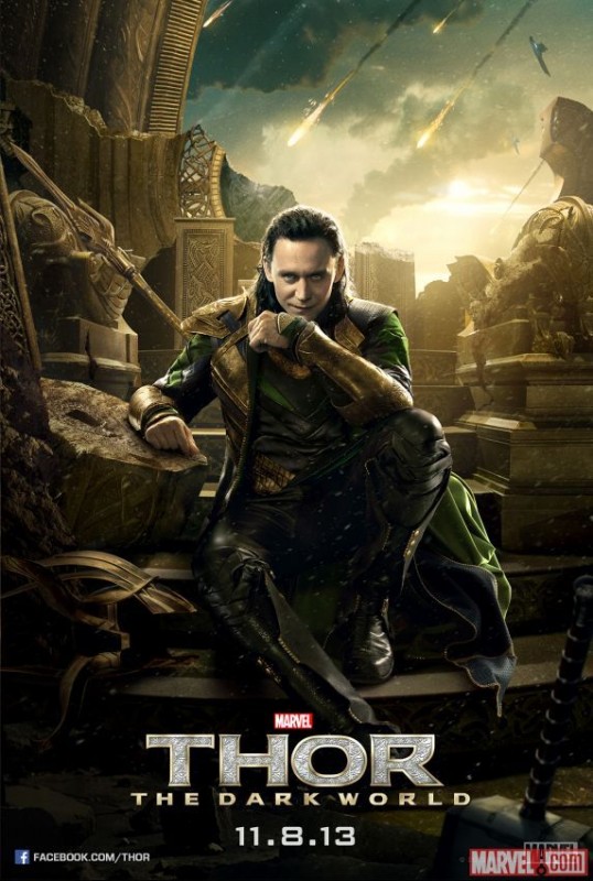Thor The Dark World Il Character Poster Di Tom Hiddleston 283904