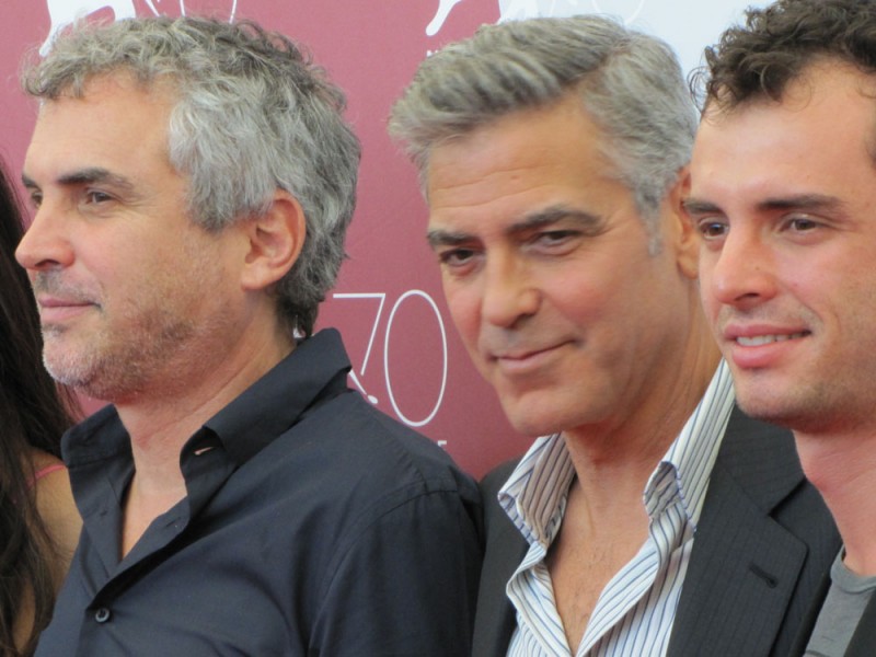 Venezia 2013 Alfonso Cuaron E George Clooney Presentano Gravity 283983