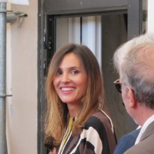 Venezia 2013 - la bellissima e sorridente Virginie Ledoyen