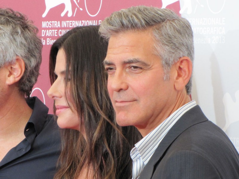 Venezia 2013 Sandra Bullock Accanto A George Clooney Presenta Gravity 283988
