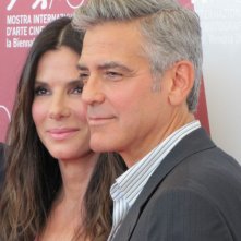 Venezia 2013 Sandra Bullock E George Clooney Presentano Gravity 283981