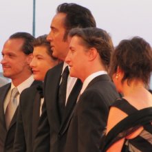 David Gordon Green E Nicolas Cage Presentano Joe Sul Tappeto Rosso Della Mostra Di Venezia 2013 Con  284178