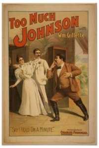 Too Much Johnson: la locandina del film