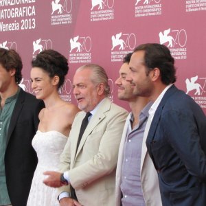 Il terzo tempo alla Mostra del Cinema 2013 - Aurelio e Luigi De Laurentiis, Lorenzo Richelmy, Margherita Laterza, Enrico Maria Artale