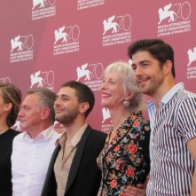 Tom At The Farm: Xavier Dolanl presenta il film a Venezia 2013 con Pierre Yves Cardinal, Lise Roy, Evelyne Brochu e Michel Marc Bouchard
