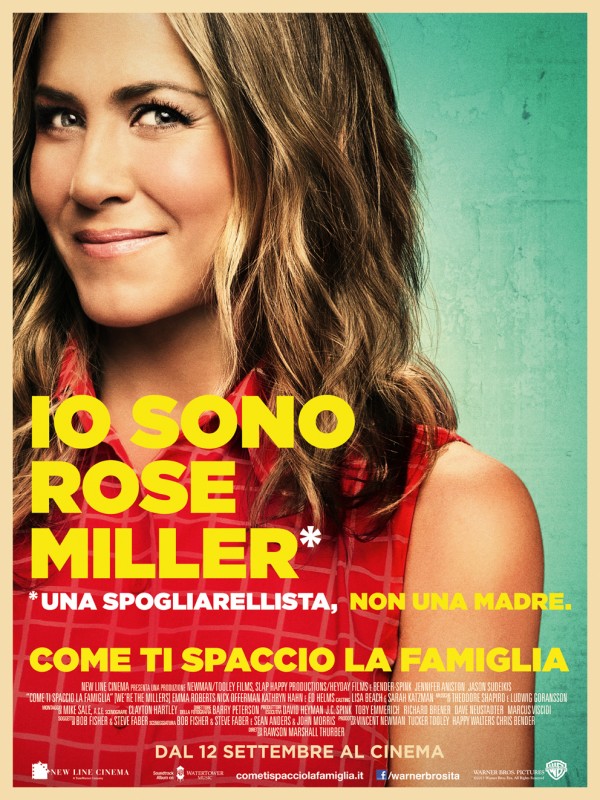 Come Ti Spaccio La Famiglia Il Character Poster Italiano Esclusivo Di Jennifer Aniston 284512