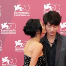 Moebius: Seo Young-ju con Lee Eun-woo presenta il film alla 70esima Mostra di Venezia, nel 2013