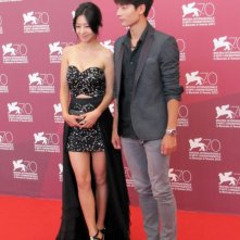 Moebius: Seo Young-ju con Lee Eun-woo presenta il film alla Mostra di Venezia, nel 2013