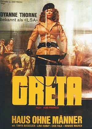 Greta, la donna bestia: la locandina del film