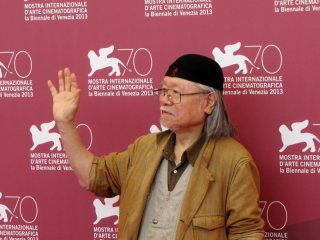 Leji Matsumoto alla Mostra del Cinema di Venezial 2013 per presentare Capitan Harlock in 3D