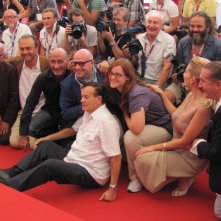 Sacro GRA: il regista Gianfranco Rosi a Venezia 2013 con il cast del suo film e i fotografi!