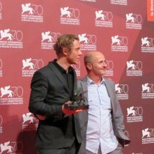 I registi di Ruin a Venezia 2013 con il premio della giuria per Orizzonti: Michael Cody e Amiel Courtin-Wilson
