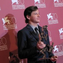 Mostra Di Venezia 2013 Tye Sheridan Con Il Premio Mastroianni Vinto Per Joe 284863