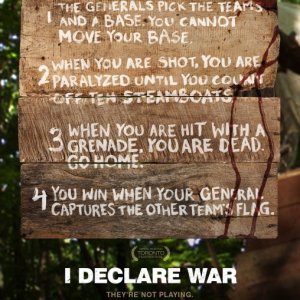 I Declare War: nuovo poster USA 2