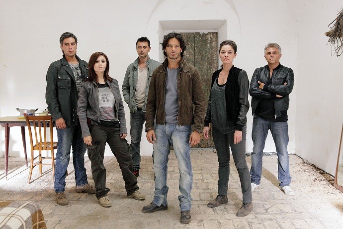Squadra antimafia 5: una foto promozionale del cast della quinta stagione