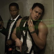Channing Tatum con Jamie Foxx in Sotto Assedio - White House Down