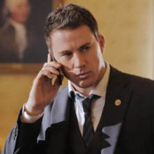 Channing Tatum in una scena di Sotto Assedio - White House Down