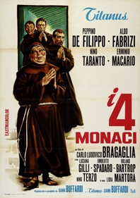 I quattro monaci: la locandina del film