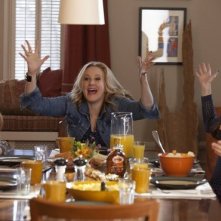 The Michael J. Fox Show: Katie Finneran, Juliette Goglia, Conor Romero e Jack Gore in una scena della serie