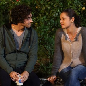 Universitari - Molto più che amici: Simone Riccioni e Sara Cardinaletti in una scena del film