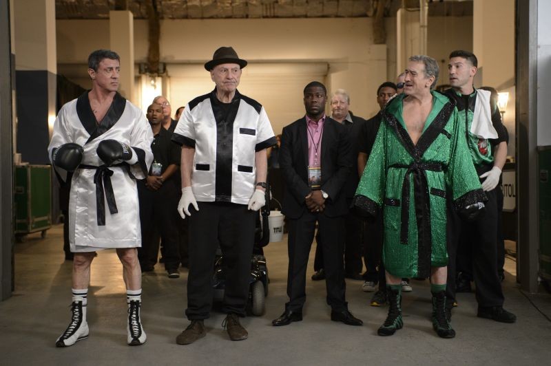 Grudge Match Alan Arkin Sylvester Stallone Kevin Hart E Robert De Niro Pronti Per Salire Sul Ring 285537