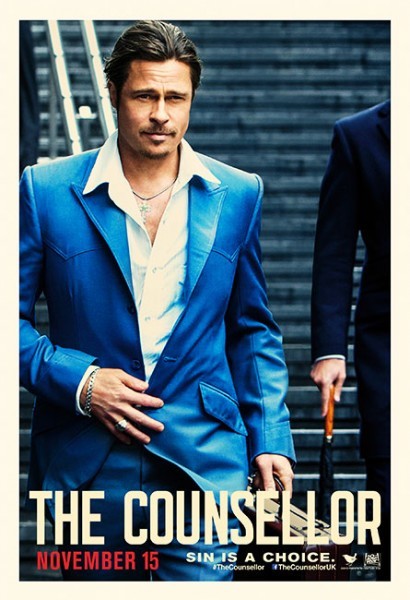 The Counselor Il Character Poster Di Brad Pitt 285532