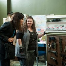 Corpi da reato: le protagoniste Sandra Bullock e Melissa McCarthy in una scena