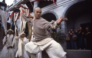 Jet Li in una scena di Once Upon a Time in China