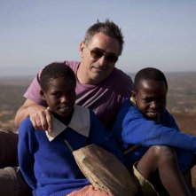 On the Way to School: il regista Pascal Plisson sul set con due giovani protagonisti