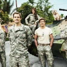 Enlisted: una foto promozionale del cast della serie