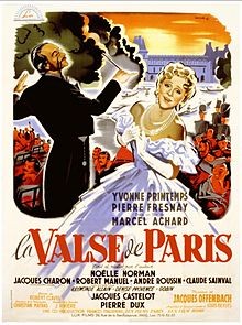Il valzer di Parigi: la locandina del film