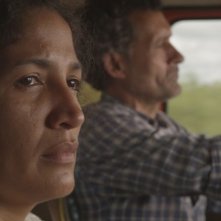 Las acacias: Hebe Duarte con Germán de Silva in una scena del film