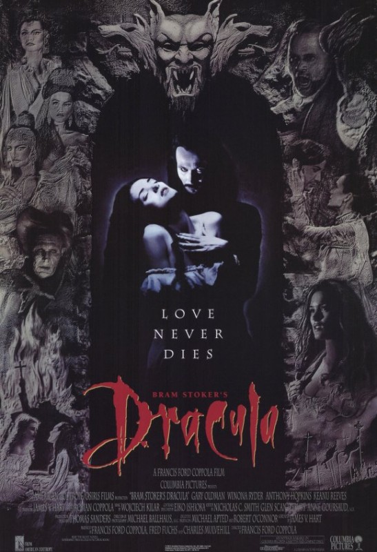 Locandina Originale Del Film Dracula Di Bram Stoker 286145