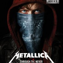 Metallica 3D - Through the Never: la locandina italiana