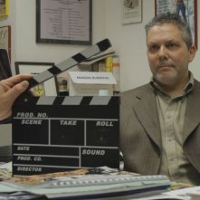 Noi, Zagor: Moreno Burattini, curatore di Zagor, in una scena del film