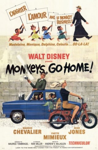 Scimmie tornatevene a casa!: la locandina del film