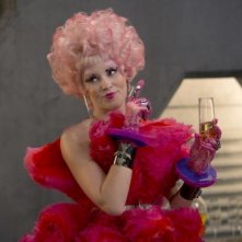 Hunger Games: la ragazza di fuoco - Un primo piano della truccatissima Elizabeth Banks
