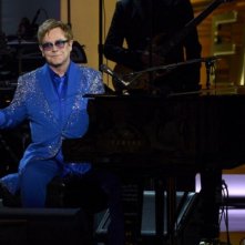 Emmy 2013: Elton John durante la cerimonia di premiazione