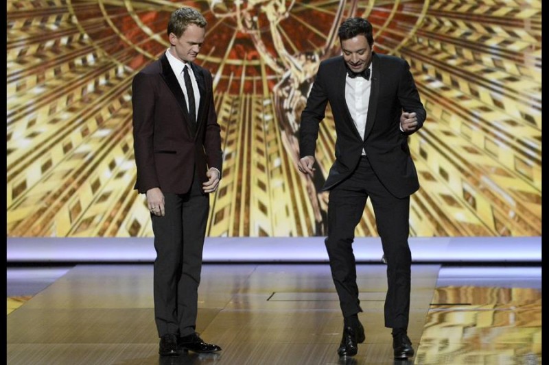 Emmy 2013 Neil Patrick Harris E Jimmy Fallon Durante La Cerimonia Di Premiazione 286441