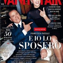 Francesca Pascale con Silvio Berlusconi sulla copertina di Vanity Fair Italia (settembre 2013)