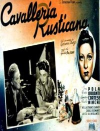 Locandina di Cavalleria rusticana