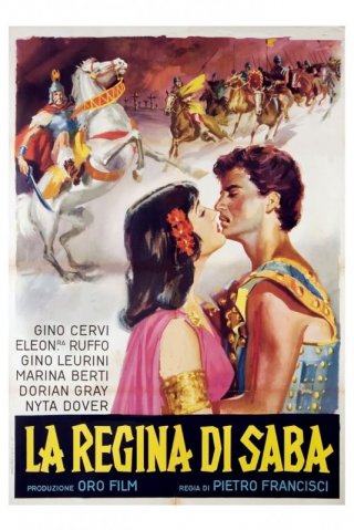 La regina di Saba: la locandina del film