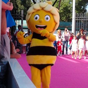 RomaFictionFest 2013 - l'Ape Maia saluta i bambini nel primo weekend del festival