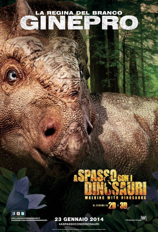 A Spasso Con I Dinosauri Il Character Poster Italiano Di Ginepro 287015