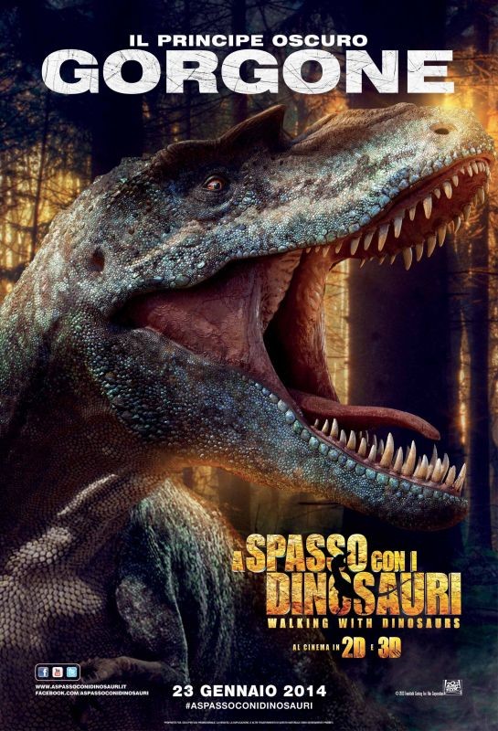 A Spasso Con I Dinosauri Il Character Poster Italiano Di Gorgone 287016