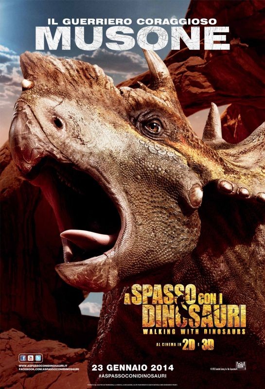 A Spasso Con I Dinosauri Il Character Poster Italiano Di Musone 287017